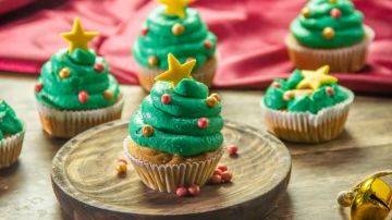 Cupcakes navideños