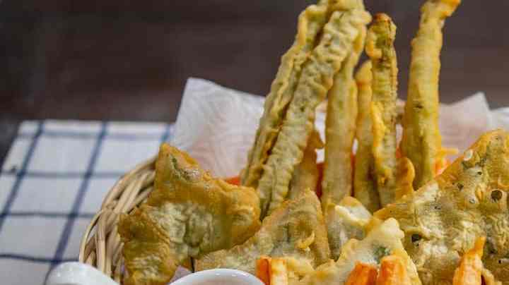 Tempura de verduras