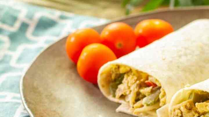 burritos de huevos con nopal