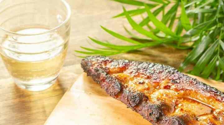 costilla con miel y naranja