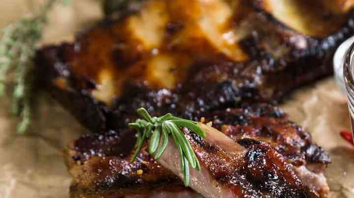 Costillas a la cerveza