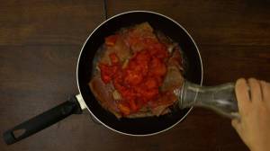 escalopes en salsa de tomate y arroz 5