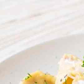 Tortellini de queso