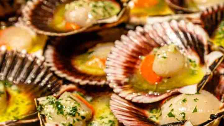 vieiras a la marinera