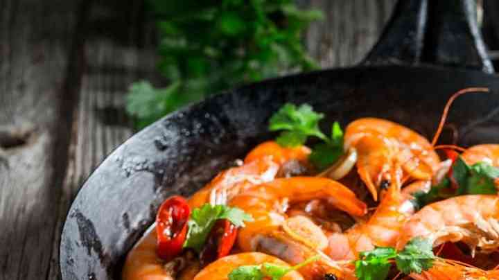 Camarones a la veracruzana
