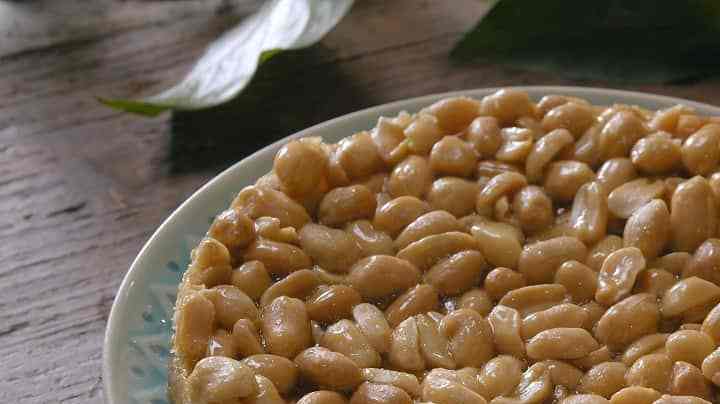 Palanqueta de cacahuetes