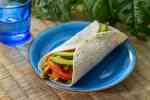 wrap de pavo recalentado con queso