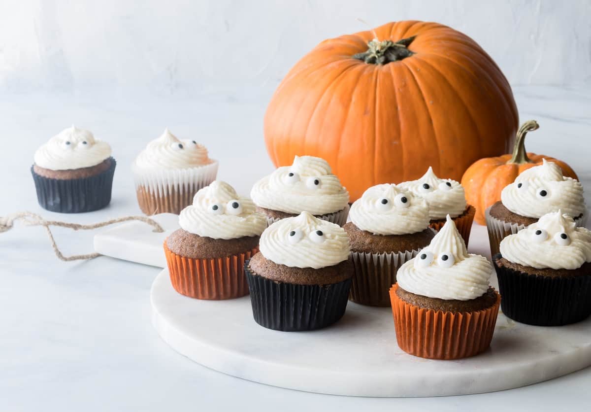 cupcakes de calabaza