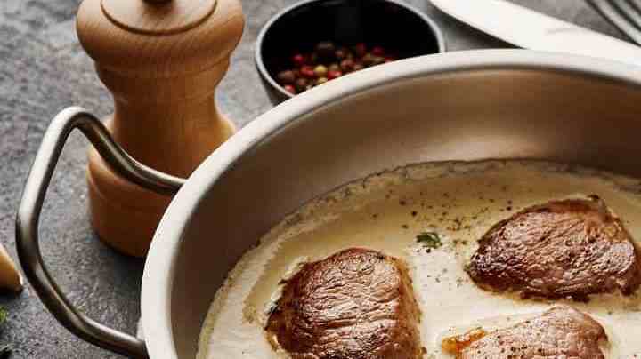 escalopines a la crema