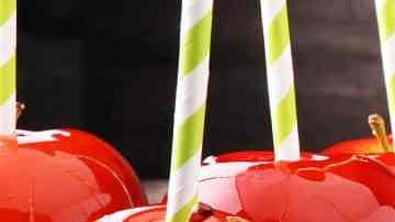 Manzanas acarameladas