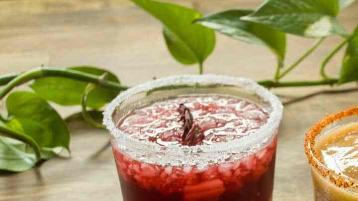 mezcal de tamarindo y jamaica