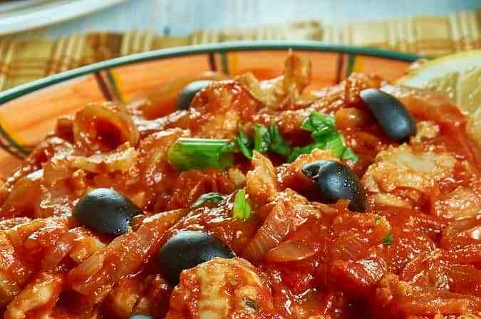 Pescado a la veracruzana