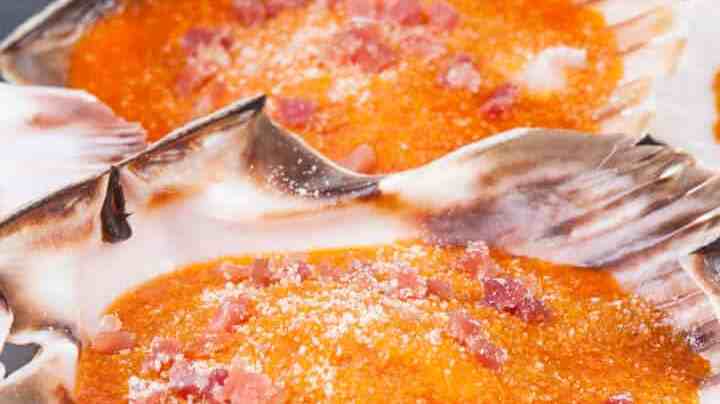 Vieiras a la gallega