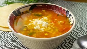 sopa de elote