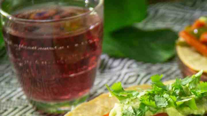 tacos de fajitas vegetales