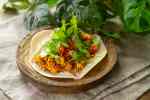 Tacos de quinoa y camote