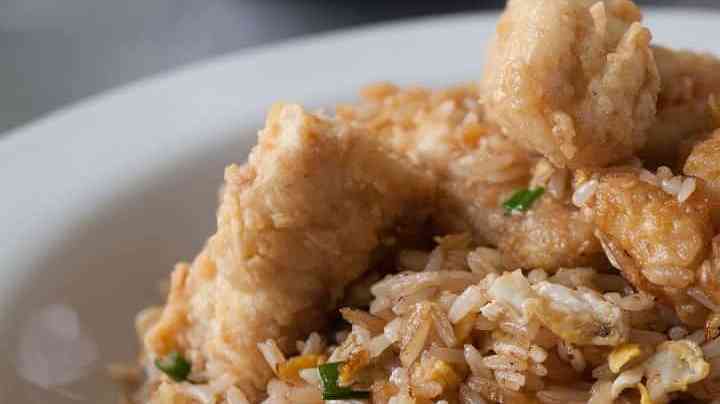 Arroz chaufa con cerdo