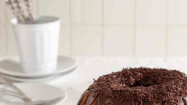 Bundt cake de chocolate