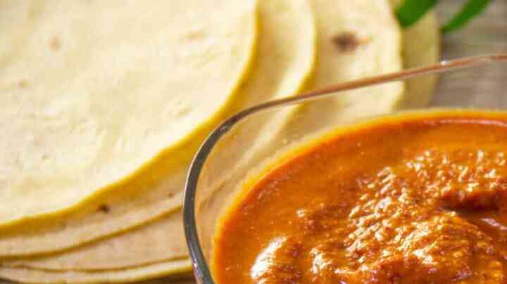 Salsa de chile de árbol