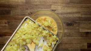 Tortilla española con calabacitas paso 6