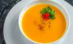 crema de calabaza con zanahoria