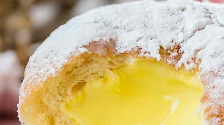 donuts rellenos de nata