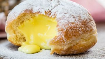 donuts rellenos de nata