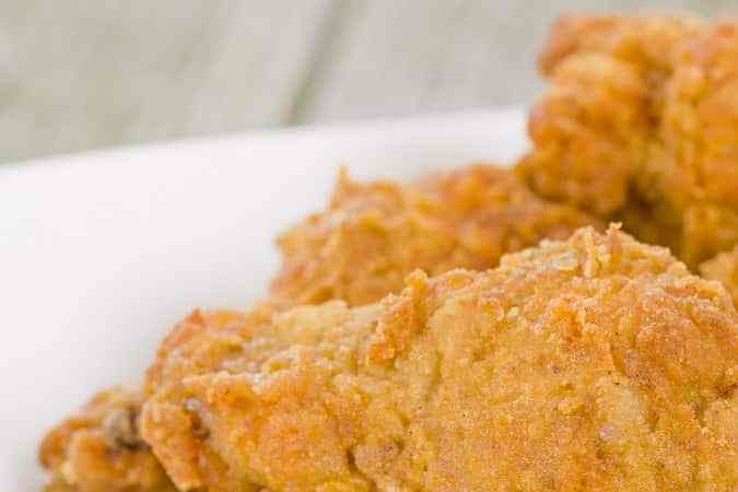 Pollo frito al estilo cajún