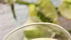 crema de maíz y chocolate