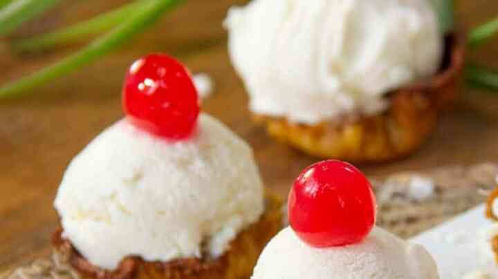 helado de piña colada