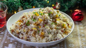 Arroz navideño