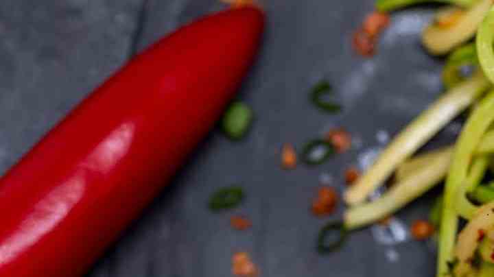 Pasta con calabacín