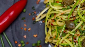 Pasta con calabacín