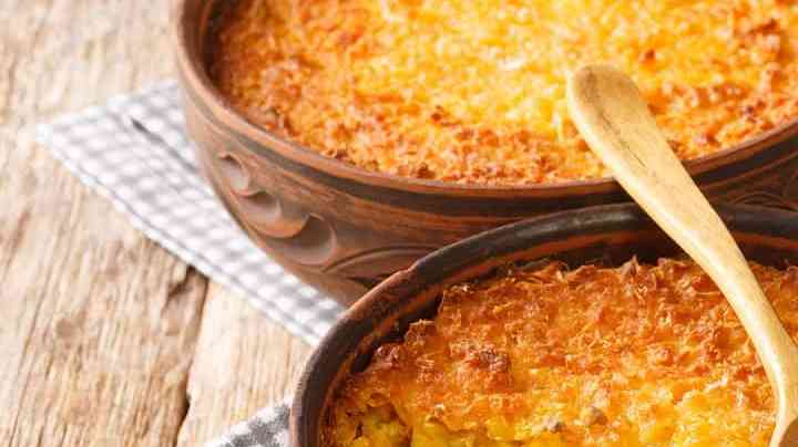 Pastel de choclo y carne receta chilena