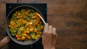 Tabule de verduras paso 4