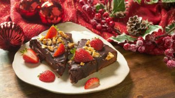 brownies navideños