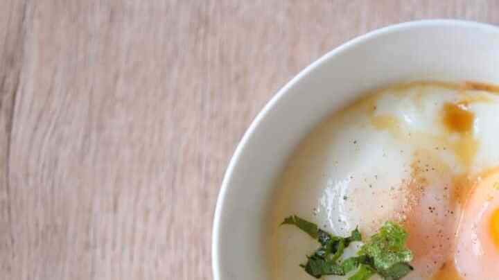 huevo frito en el microondas