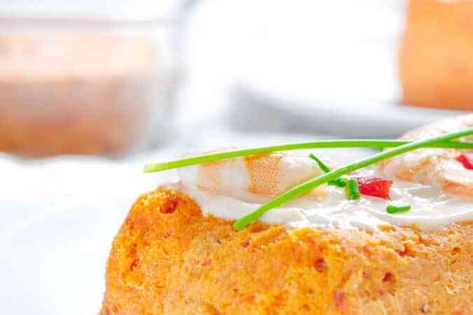 pastel de langostinos