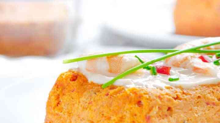 pastel de langostinos