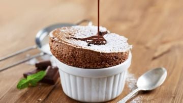 souffle de chocolate