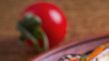 Berenjenas rellenas con vegetales