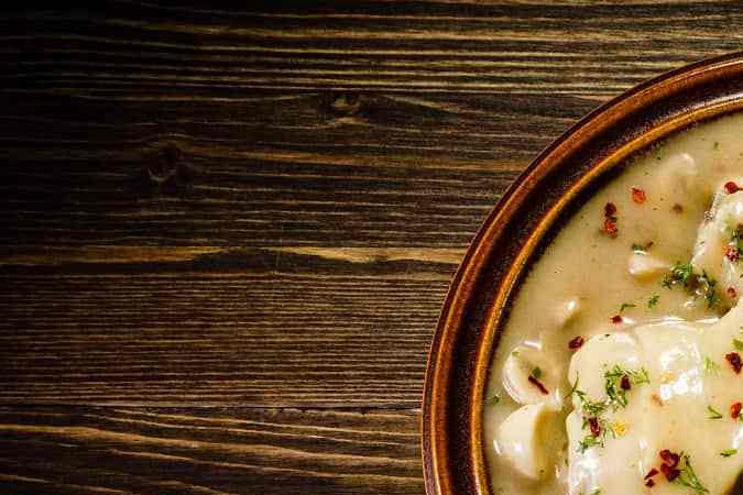 muslos de pollo en salsa de champiñones