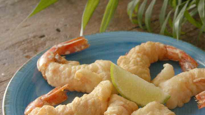 Langostinos a la Gabardina