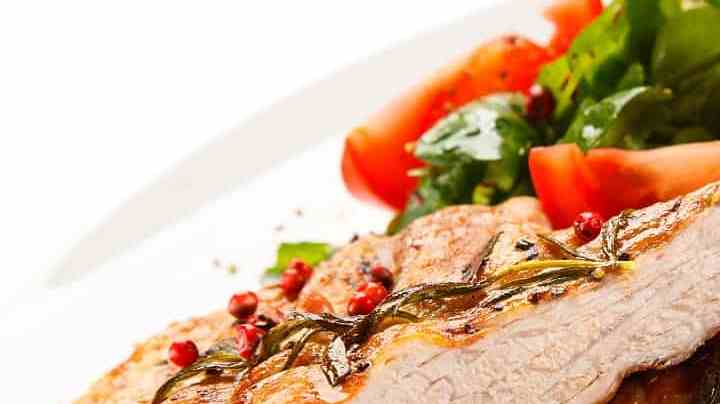 Solomillo de pavo al horno