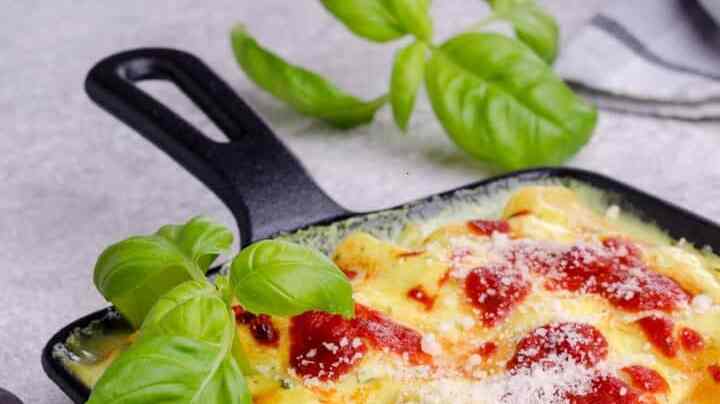 canelones de pollo