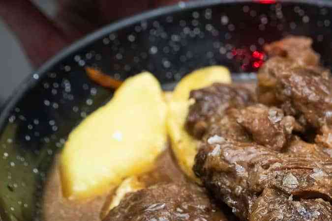 carrillera con setas