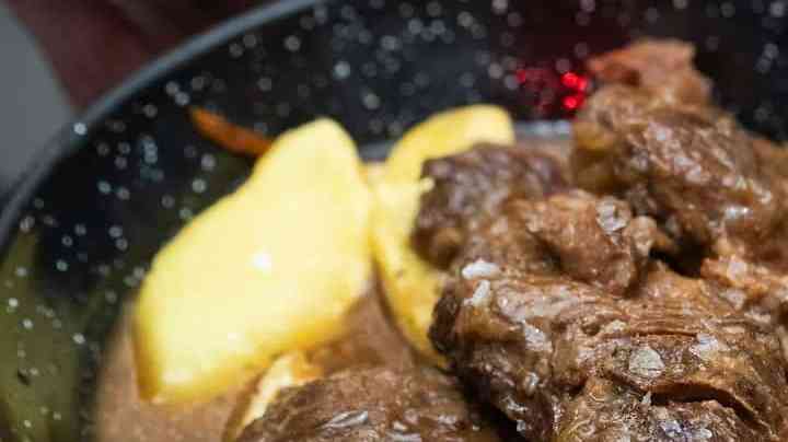 carrillera con setas