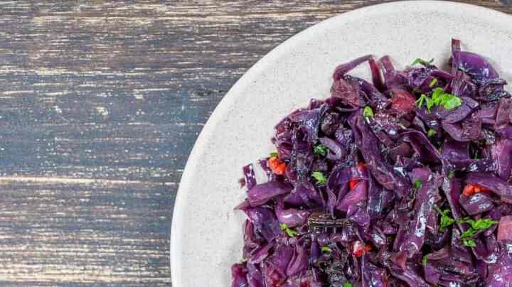 lombarda con manzana