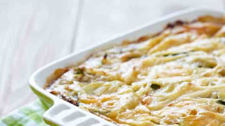 pastel de calabacín