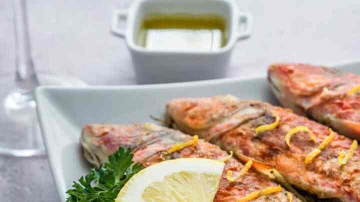 salmonetes al horno